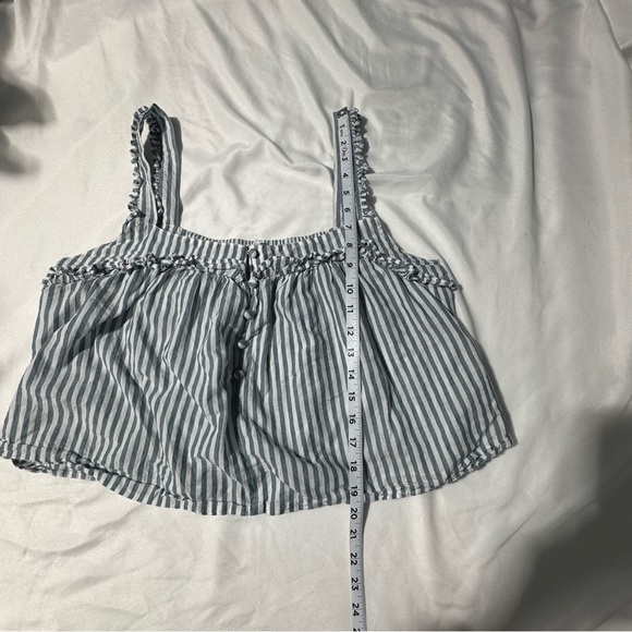 dRA Los Angeles Striped Cotton Parachute Pants & Top Set – Size L Quiet Luxury - Picture 7 of 16